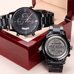 Whoever Wants to Be a Leader (Mark 1043) – Men's Watch